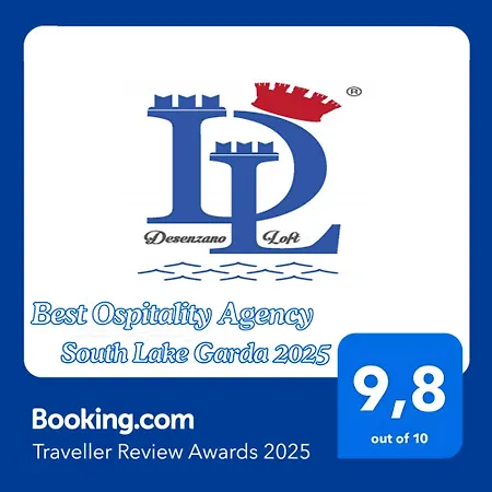 Desenzanoloft Palm Garda Beach, With Garden, Barbecue And Pool Willa Desenzano del Garda