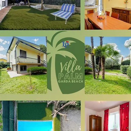 Desenzanoloft Palm Garda Beach, With Garden, Barbecue And Pool *